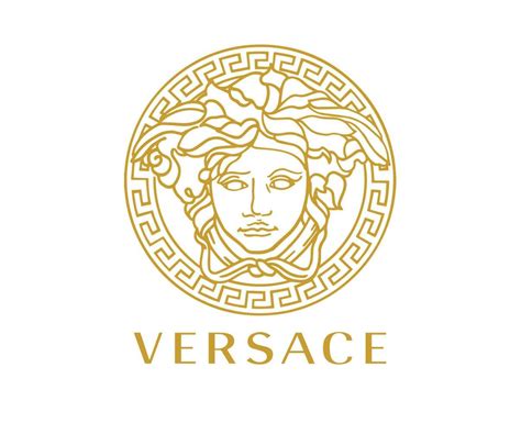 Versace Brand Logo Symbol Clothes Design Icon Abstract Vector ...