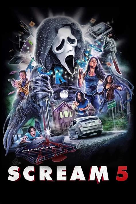 Scream 5 (2022) fanmade poster 👻🔪 (artist unknown) | Classic horror ...