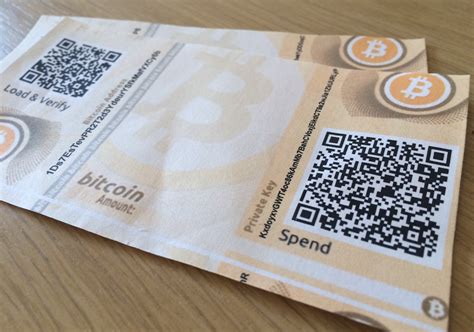 Bitcoin cash paper wallet