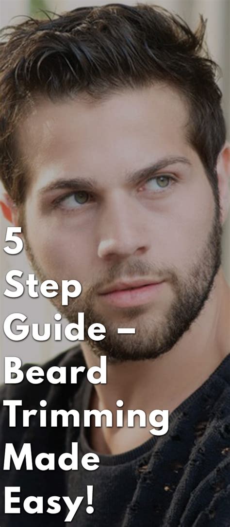 5 Step Guide - Beard Trimming Made Easy! - Beard Trimming Guide