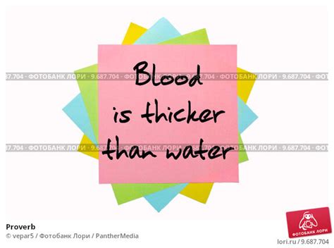 ️ Proverb blood is thicker than water. What is the meaning behind the proverb 'blood is thicker ...