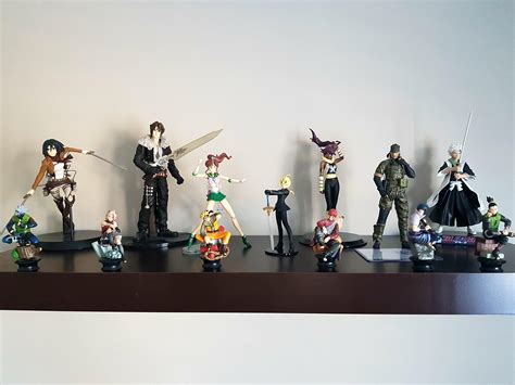 My anime / video game figures thus far... : r/ActionFigures