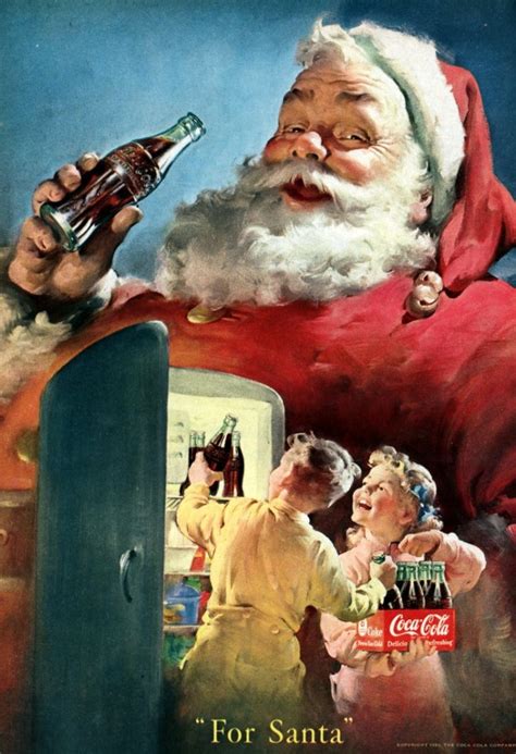 12 vintage Coca-Cola Christmas ads, starring Santa Claus (1931-1963 ...