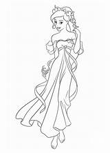 Giselle Encantada Para Colorear Imprimir E Dibujar –ColoringOnlyCom sketch template