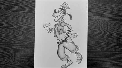 Goofy Drawing, Cartoon Drawings, Easy Drawings, Pencil Drawings, Goofy ...