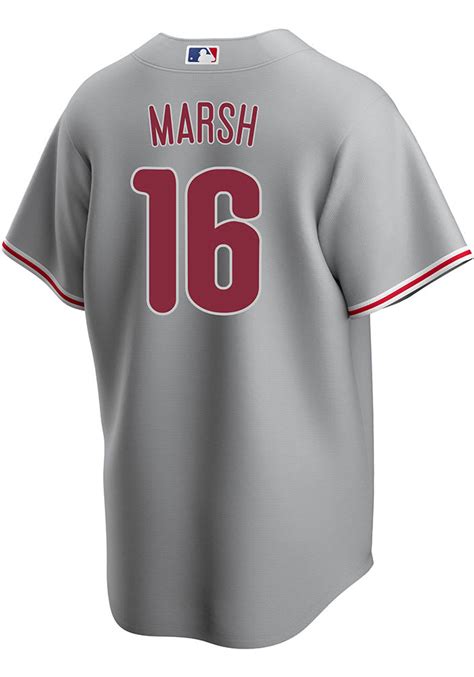 Brandon Marsh Phillies Replica Away Jersey