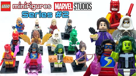 LEGO Marvel Collectible Minifigures Series 2 CMF (Moon Knight, She Hulk ...