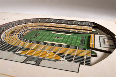 Purdue Boilermakers | 3D Stadium View | Ross Ade Stadium | Wall Art ...