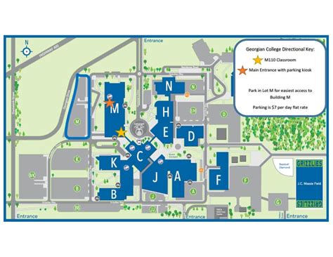 Georgian College Parking Map_001 - Zac's Tracs