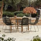 Hargrove Round Dining Table (60") & Slope Chairs Set | West Elm