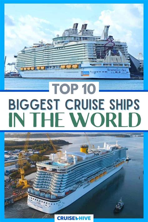 Top 10 biggest cruise ships in the world 2022 – Artofit