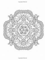 Creative Haven MANDALAS Coloring Book Deluxe Edition 4 Books In 1  sketch template
