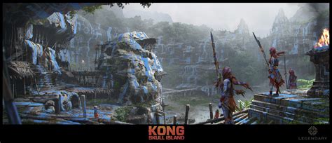 Kong: Skull Island Concept Art by Dennis Chan | Concept Art World