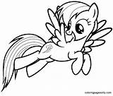 Rainbow Dash Coloring Pages Printable For Free Download sketch template