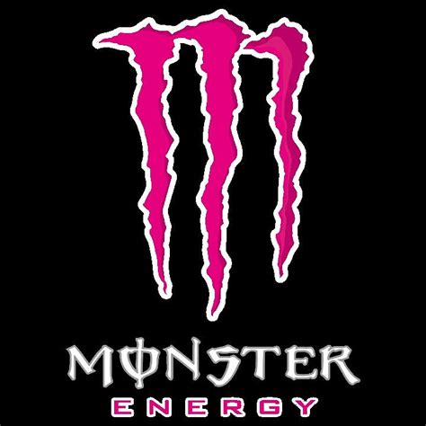 Monster Energy logo in Pink by Seraphimarts on DeviantArt