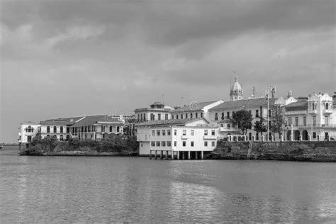 View of the Panama City Old Town Stock Image - Image of central, casco ...