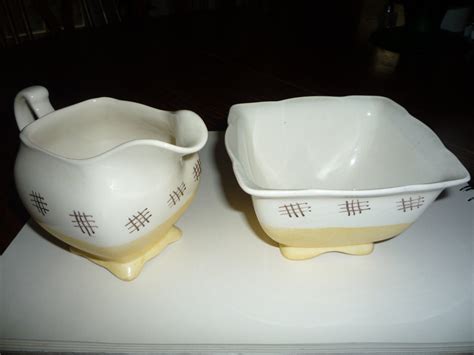 Sugar Bowl and Creamer - Etsy