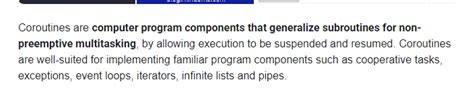 What are coroutine's, how do they work? - Scripting Support - Developer ...