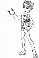 MH Clawd Wolf coloring page  Free Printable Coloring Pages sketch template