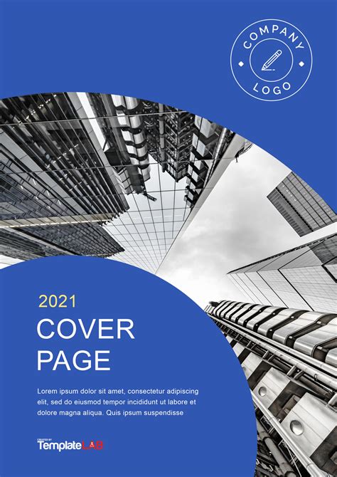 43 Amazing Cover Page Templates (Word + PSD) ᐅ TemplateLab