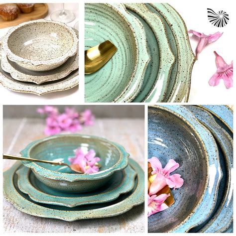 Choose Your Colorful Dinnerware Set. 5 Colors. - Etsy