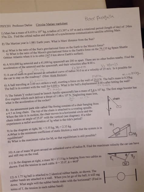 Solved Mars has a mass of 6.419 times 10^23 kg, a radius of | Chegg.com