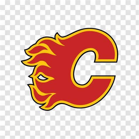 Calgary Flames Logo Keychain Ice Hockey - Decal - Nhl Mascots ...