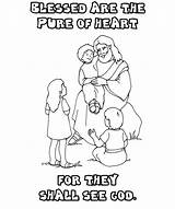 Blessed Are The Poor Coloring Page Sketch sketch template
