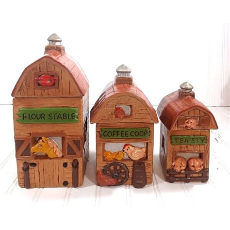 Farmhouse Canister Set - Etsy