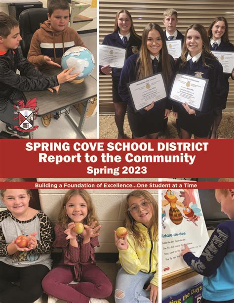 SPRING COVE SCHOOL DISTRICT Report to the Community Spring 2023 ...