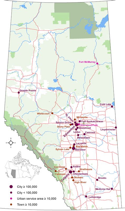 List of cities in Alberta - Wikipedia