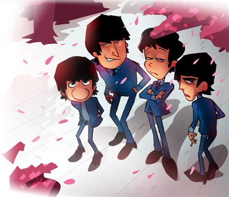 the beatles cartoon | Tumblr | Beatles cartoon, Beatles art, Beatles fan art