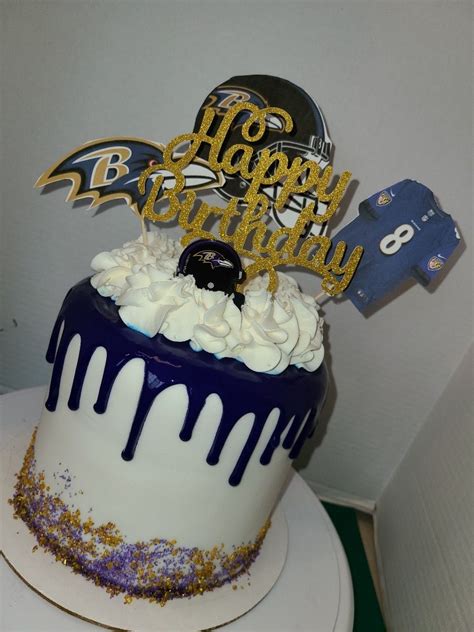 Baltimore Ravens cake Latest Birthday Cake, 50th Birthday Party, Birthday Ideas, Bday, Baltimore ...