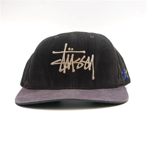 Jual Stussy Hat Vintage Rare 90s Signature Script Logo | Shopee Indonesia