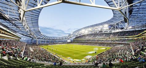 Aviva Stadium in Dublin, Ireland by POPULOUS | Stadium design, National ...