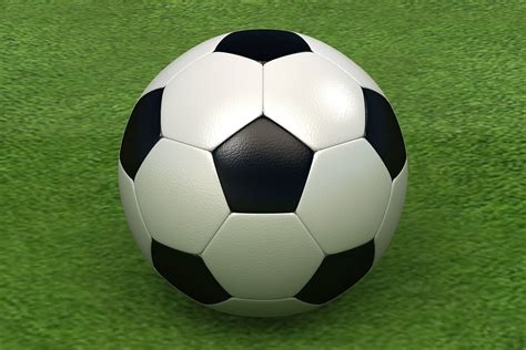 3D asset Soccer Ball with Play Ground | CGTrader