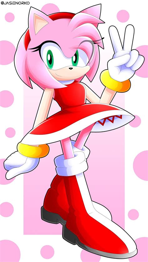 Amy AMY ^^ by JasieNorko on DeviantArt | Amy rose, Amy the hedgehog ...