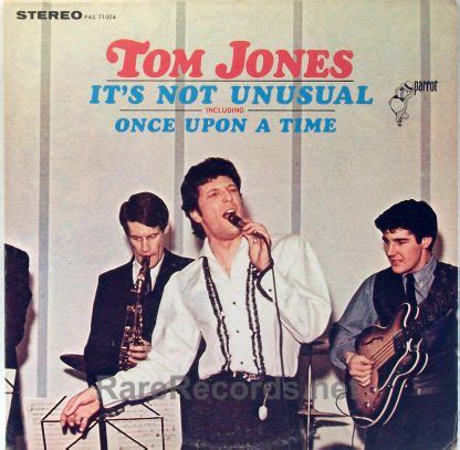 Tom Jones – It’s Not Unusual 1965 stereo LP with withdrawn cover