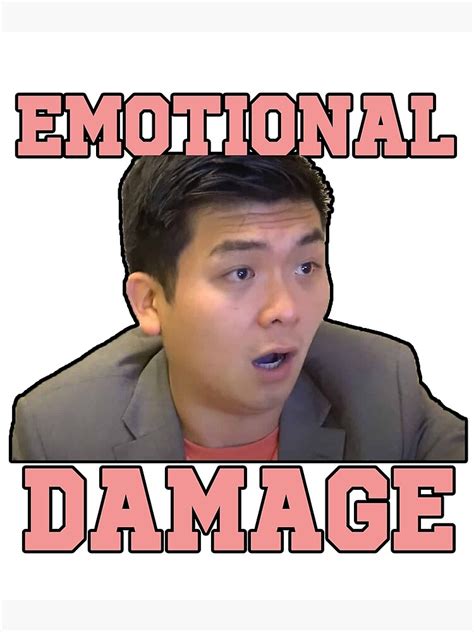 "emotional damage meme" Poster for Sale by SPONKII | Redbubble