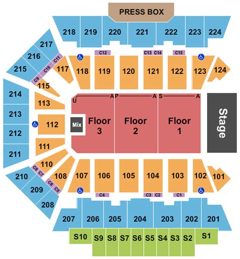 Starlight Theater Seating Chart Rockford Il | Cabinets Matttroy