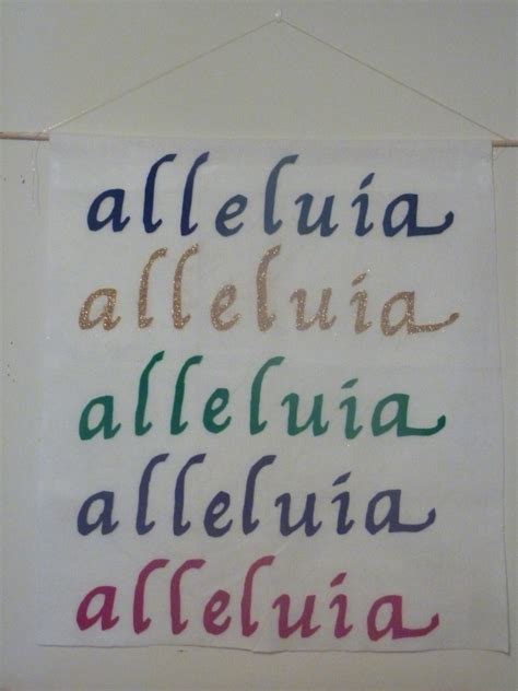 The Alleluia Banner – Amanda Markel