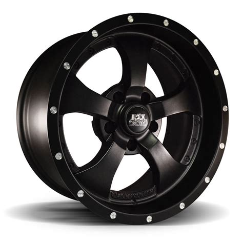 Matte Black 17×9 Alloy Wheel (5×5) for JK – JFB Off Road | Custom Jeeps