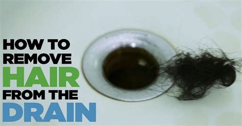 How to Remove Hair from a Clogged Drain - Aqua Care Water