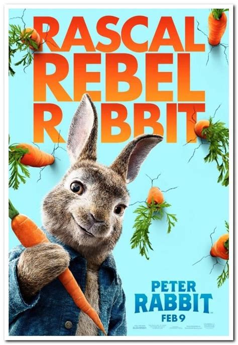 PETER RABBIT 2018 Original 27x40 Movie Poster Advance - Etsy