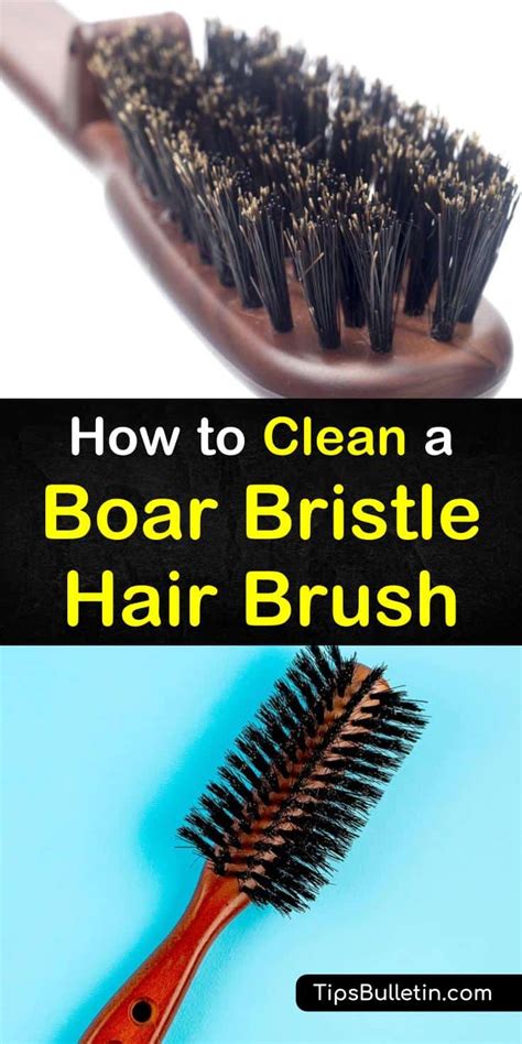 3 Simple Ways to Clean a Boar Bristle Hair Brush