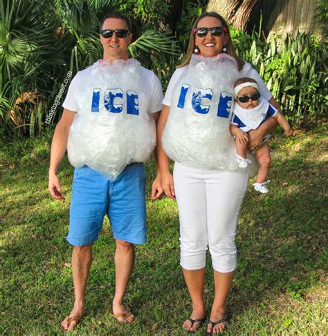 "Ice Ice Baby" Punny Halloween Costume - the thinking closet