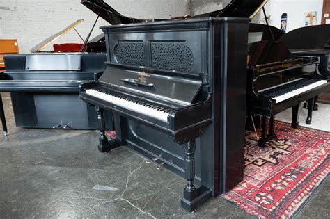 Steinway & Sons Model V Restored Upright — SEATTLE PIANO COMPANY