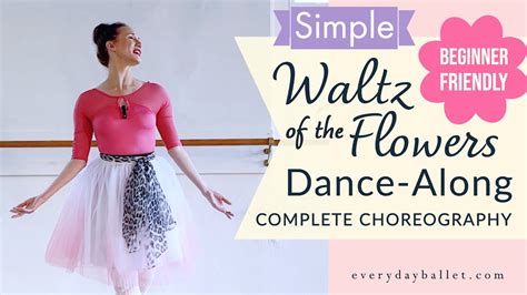 WALTZ OF THE FLOWERS Dance for Adult | Teen Beginners SIMPLE VERSION COMPLETE CHOREOGRAPHY - YouTube