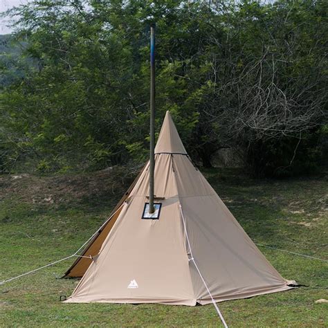 Best Canvas Hot Tent, Buy Canvas Tipi Tent with Stove Jack for Camping ...