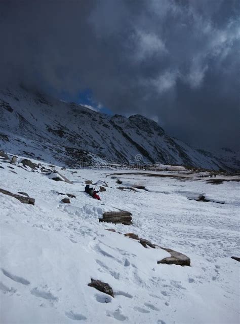 Kullu Manali Shimla Ice Mountains Cloud Snowfall Skating Road Trip Stock Photo - Image of india ...